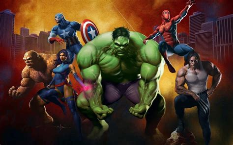 marvel comics superhero hero wallpapers hd desktop  mobile