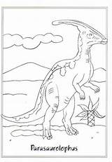 Parasaurolophus Coloring Kleurplaat Dinosaurier Dinosaurus Colorare Dinosauri Dinosaurs Disegni Dinosaur Dinosaurussen Ausmalbild Dieren Dinosauro Bambini Dinosaure Jurassic Ausmalen Malvorlage Dinosaurios sketch template
