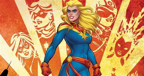 marvel comics reboots captain marvel in brand new 1 bounding into comics