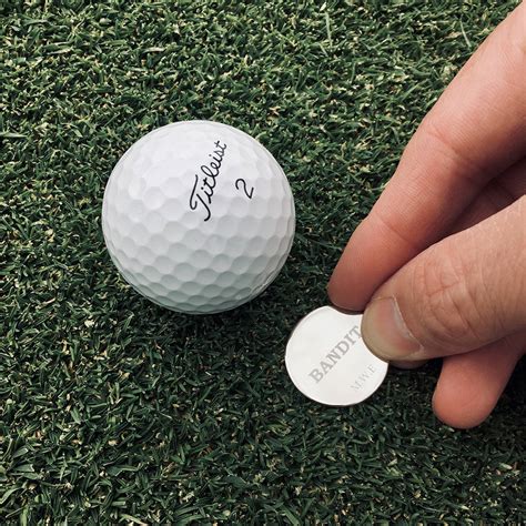 Bandit Personalised Golf Ball Marker By Wue