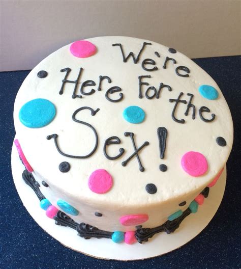 we re here for the sex gender reveal cake facebook