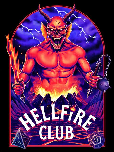 stranger   butcher billy  hellfire club poster