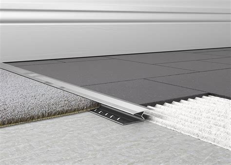 metal carpet  tile trim  piece knock  tileasy