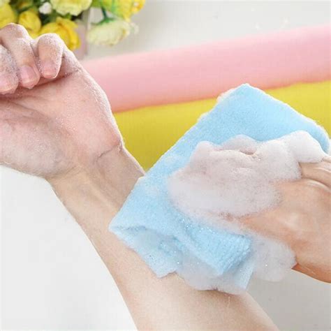 buy hot 1pc nylon japanese exfoliating hot skin bath