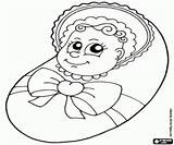 Baby Cradle Coloring Littlest Pages sketch template