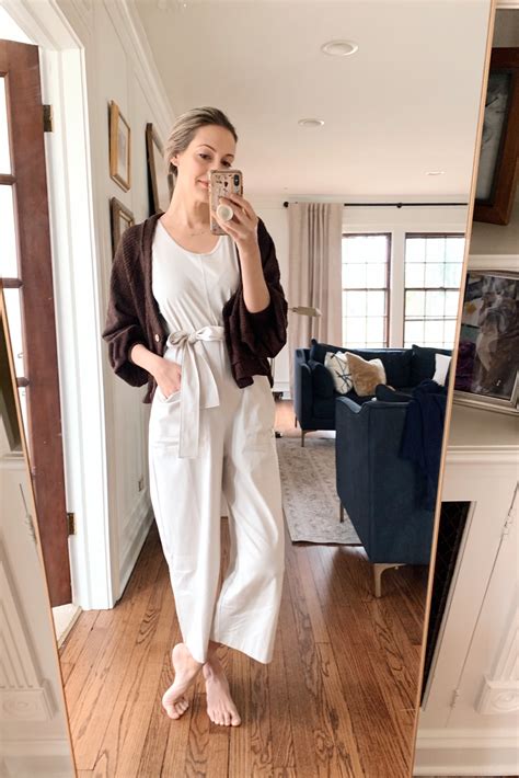 how to style a sleeveless jumpsuit dress up or down see anna jane