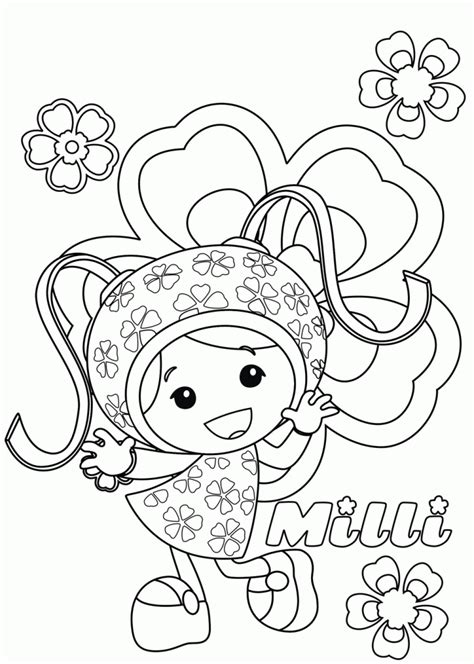 printable coloring pages team umizoomi coloring home