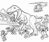 Lego Dinosaur Coloring Pages sketch template