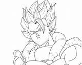 Goku Gogeta Coloring Dragon Ball Super Pages Saiyan Ssj4 Ssj Drawing Vegeta Clipart Kai Trunks Lineart Line Print Library Printable sketch template