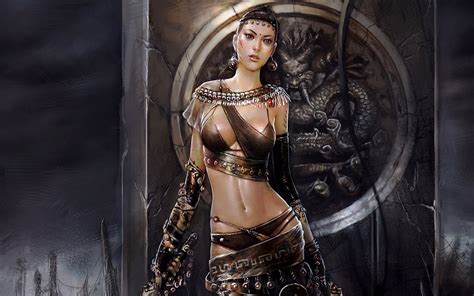 Fantasy Sexy Female Warriors 2560x1600 Wallpaper