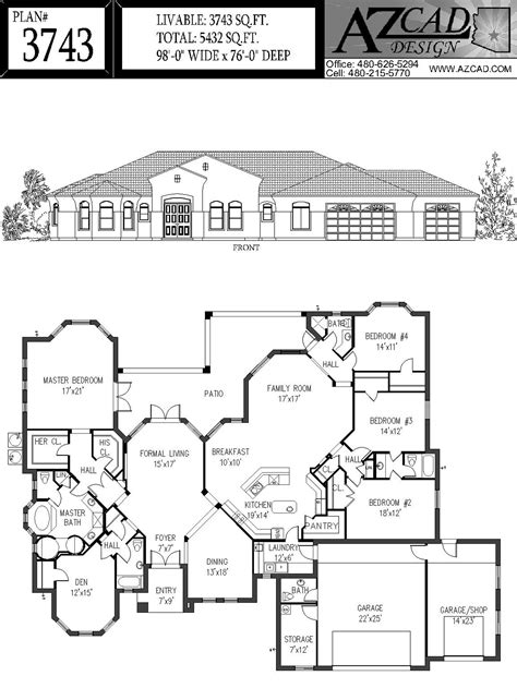 azcadcom drafting arizona house plans floor plans houseplans house plans arizona house