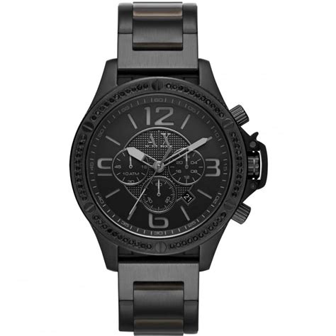 all black chronograph watch ax1520 watches from british watch company uk
