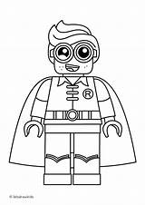 Pages Lego Coloring Justice League Getcolorings sketch template