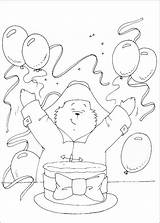 Paddington Oso Dibujar Imprimir Sobres Birthdayprintable sketch template