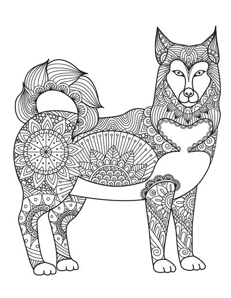 animal coloring pages set   etsy