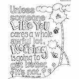 Seuss Xcolorings Cares Mistakes Awful Acts Kindness sketch template