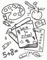Coloring School Pages Back Printable First Welcome Sheet September Supplies Kindergarten Kids Pdf Old Color Sheets Printables Preschool Print Getcolorings sketch template