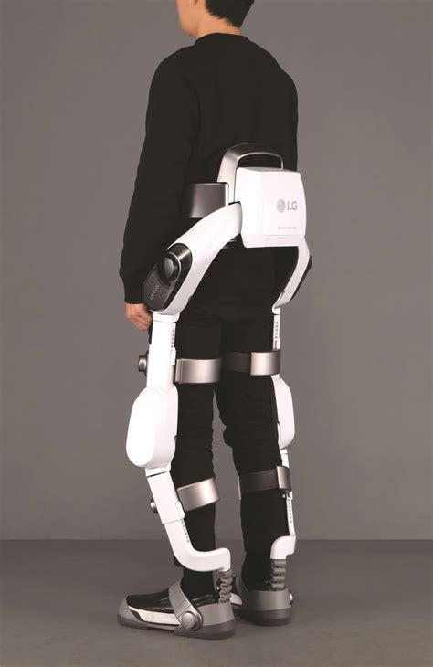 lg introduces wearable robot exoskeleton  ifa  autoevolution