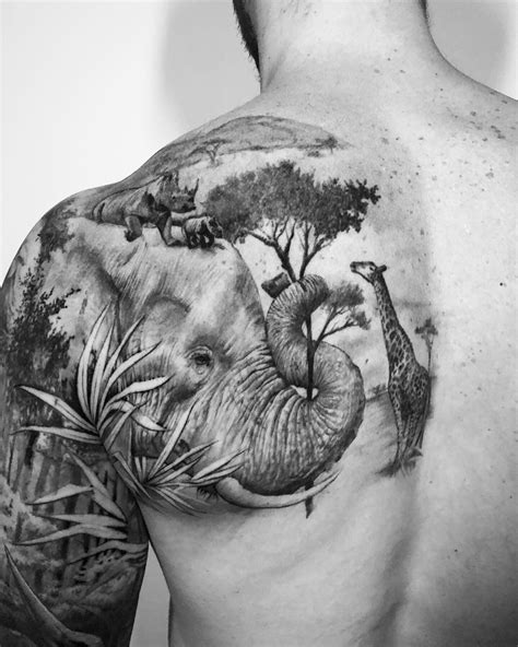 endangered animals tattoo