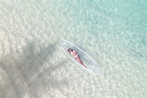 san juan clear kayak drone photoshoot  puerto rico