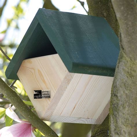 rspb robin  wren diamond nestbox garden bird nest boxes nesting boxes robin nest box