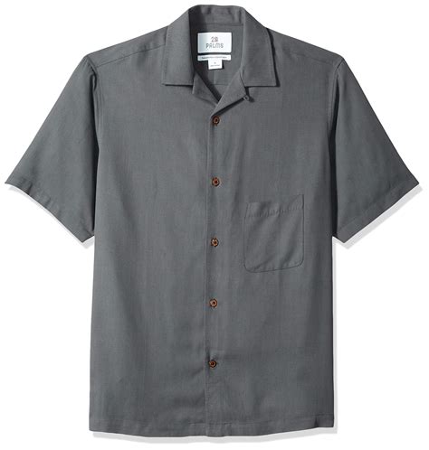 palms mens relaxed fit  silk camp shirt  choose szcolor ebay