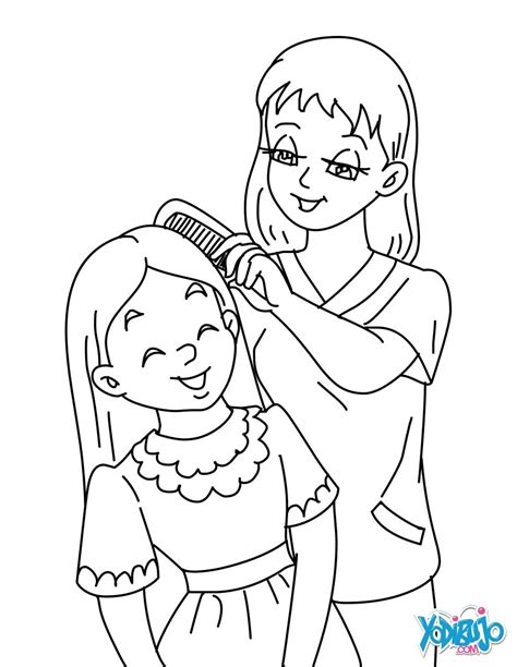 mother  daughter coloring pages hellokidscom