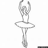 Ballerina Bailarinas Bailarina Fifth Thecolor Pintar Webstockreview sketch template