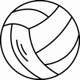 Voleibol Volleyball Pallavolo Stampare Pinclipart Automatically Ultracoloringpages sketch template