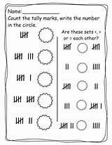 Worksheets Kindergarten Tally Mark Marks Kids Counting Pre Printable Math Addition Printables Sheets Preschool Coloring Maths Print Classroom Pages Numbers sketch template