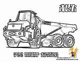 Coloring Pages Construction Excavators Equipment Heavy Comments sketch template