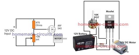 diagram dc motor potentiometer diagram mydiagramonline