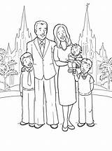 Coloring Pages Church Going Families Lds Primary Popular sketch template