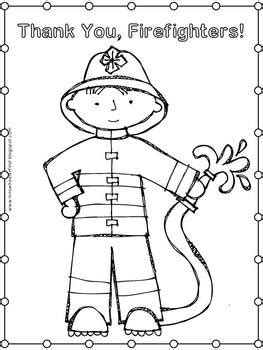 grade health fire safety coloring pages   wheeler tpt