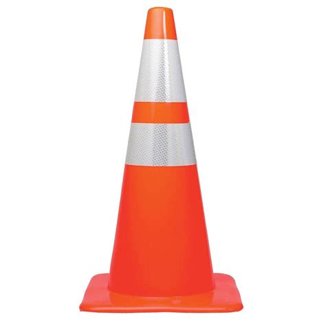orange pvc  reflective traffic safety cone