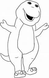 Barney Coloring Pages Printable Getcolorings Dinosaur Print Unparalleled Color Getdrawings sketch template
