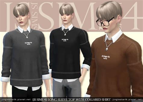 pin  clothing  male sims