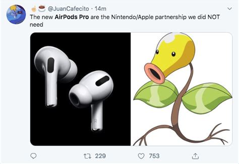 internet reacts   release  apples  airpods pro funny article ebaums world