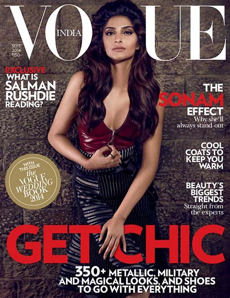 sonam kapoor stands out in hot ensemble on vogue cover lifestyle