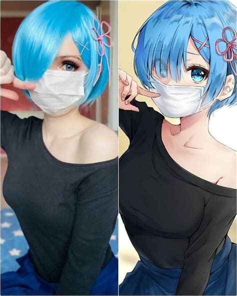 rem cosplay by victorialirell r cosplaygirls