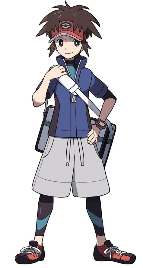 male trainer art pokemon black  white version  art gallery