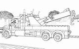 Lego Coloring Pages Truck Sheets Kids Vehicles Colouring Tow Adult City Great Color Sheet Army sketch template