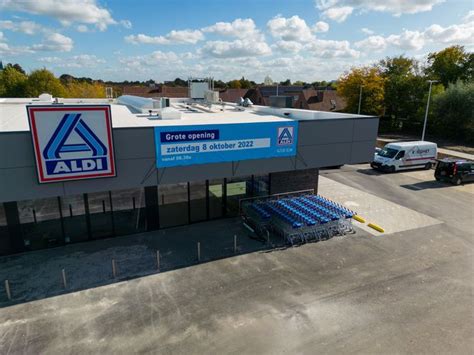 nieuwe aldi opent zaterdag de deuren dubbele winkeloppervlakte en ondergrondse parking