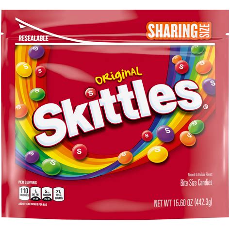 skittles original chewy summer candy sharing size oz walmart
