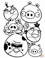 Angry Birds Coloring Pages Bird Printable Drawing Kids Book Epic Cartoon Characters sketch template
