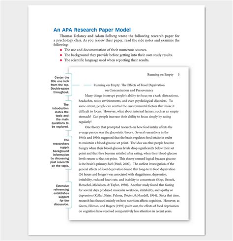 research paper outline  format  examples  samples research