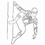 Coloring Spiderman Spider Iron Pages Suit Man Toddler Wonderful Will Supreme Frees Court sketch template
