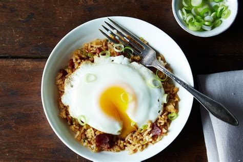 breakfast fried rice recipe  food