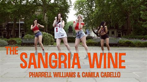 the sangria wine dance move tutorial pharrell williams and camila cabello youtube