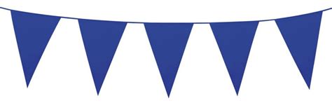 blue party bunting